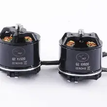 HL Q2 2212/920KV 3-4 S бесколлекторный бесщеточный двигатель CW/CCW Для RC Квадрокоптер, Мультикоптер(1* по часовой стрелке и 1* и против часовой стрелки