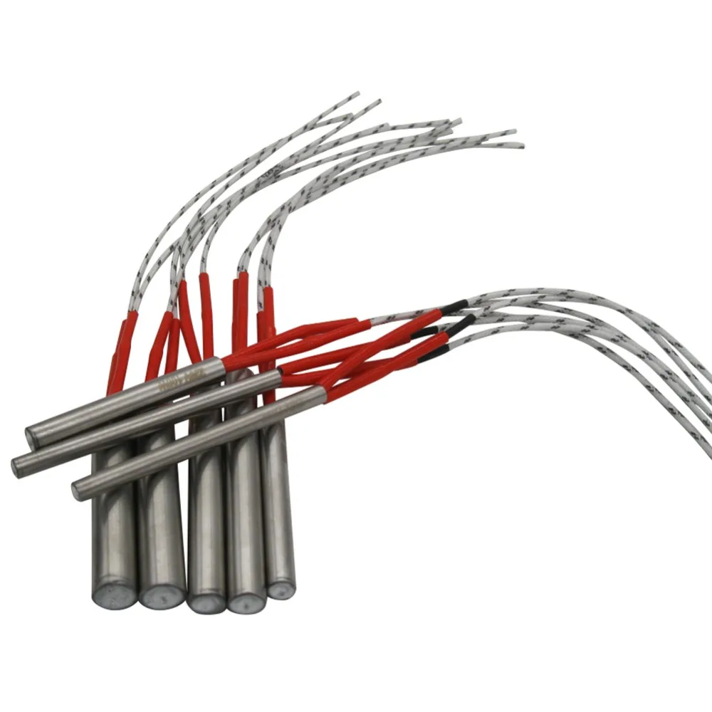 10x150 мм 300 Вт Нагревательный элемент Плесень проводной Картридж нагреватель AC 220 В генератор электроэнергии контроль температуры