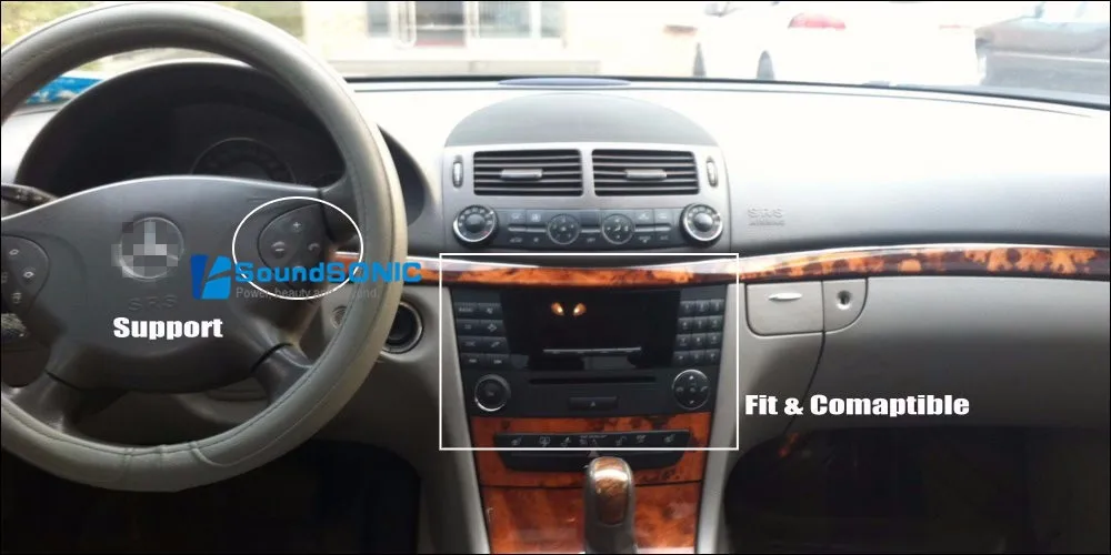 Cheap Pure Android 8.1 System For Mercedes CLS W219 CLS350 CLS500 CLS550 Autoradio GPS System Car Stereo System Media Multimedia 2