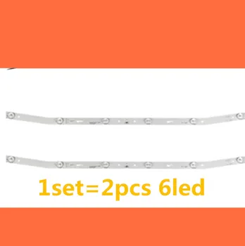

LED blaklight strip 6 lamp For AKAI JS-D-JP3220-061EC E32F2000 MCPCB AKTV3222 NUOVA ST3151A05-8 V320BJ7-PE1 AKTV3212 AKTV3216