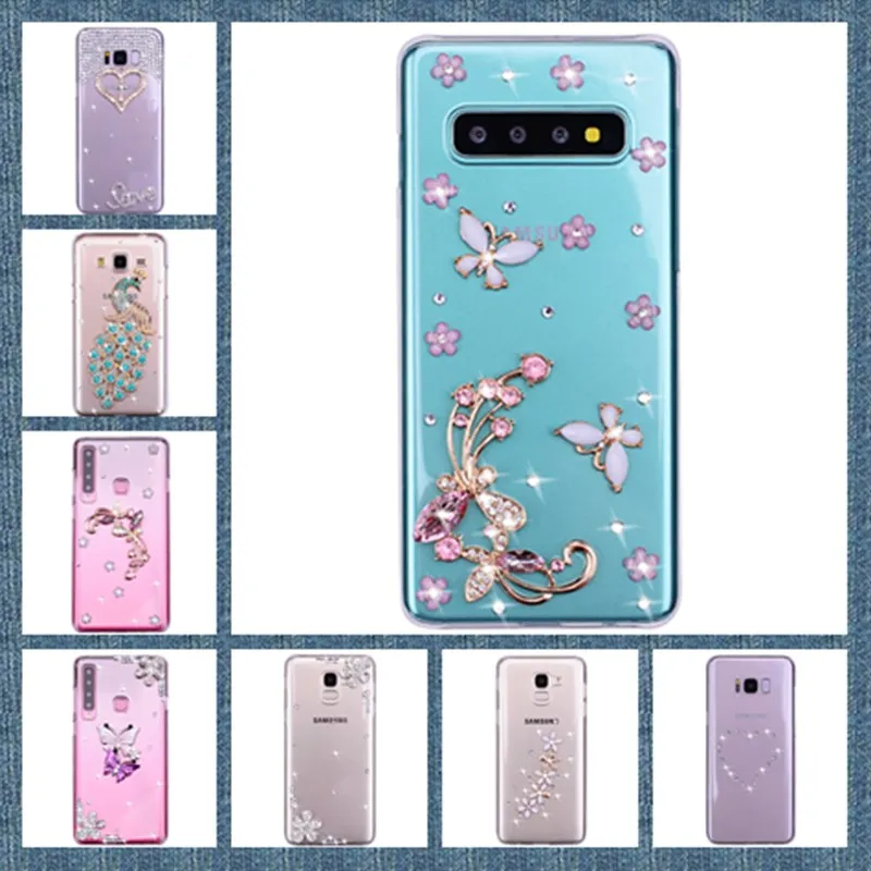 

Bling Case For Samsung Galaxy S10 S9 PLUS A6 Plus 2018 Case A3 A5 A7 J3 J5 J7 2016 2017 J2 J4 J6 A7 A5 A8 A6 2018 phone Covers