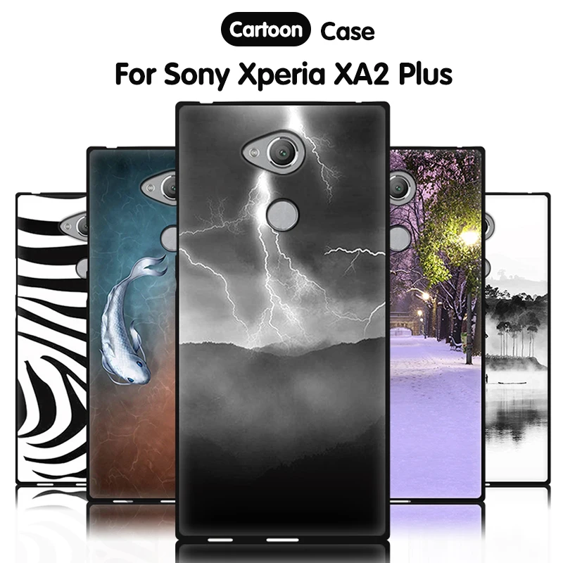 Для sony Xperia XA2 XA 2 Ультра чехол Роскошный мягкий TPU чехол с узором для sony Xperia XA2 чехол для sony Xperia XA2 Ultra чехол s