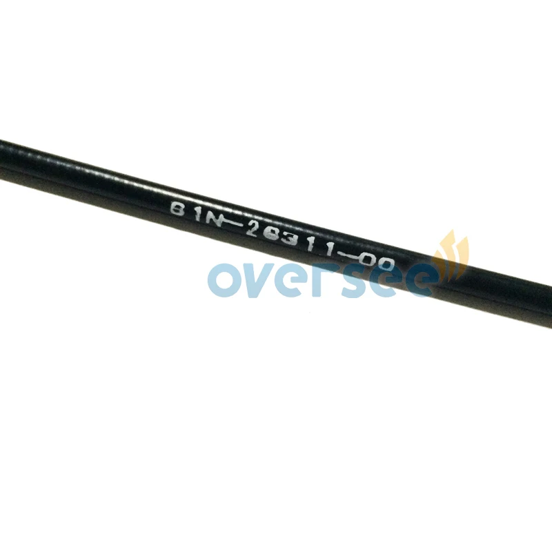 Oversee 61N-26311-00 Stainless Steel Throttle Cable For Yamaha Outboard Engine Parsun 25HP 30HP