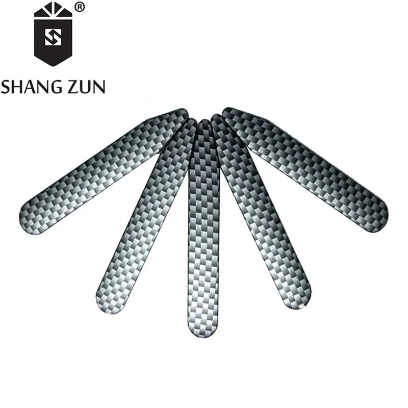 SHANH ZUN 14 Pcs Manufacturers Wood Grain Transfer Printing Collar Inserts ABS Multicolour Collar Stays for Men SHANH ZUN 14 Pcs Manufacturers Wood Grain Transfer Printing Collar Inserts ABS Multicolour Collar Stays for Men