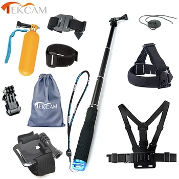 

Tekcam Camera Accessories for Go pro hero 6 hero 5/4 hero session Selfie for xiaomi yi/yi 4k/yi lite/yi discovery/mijia Eken h9r