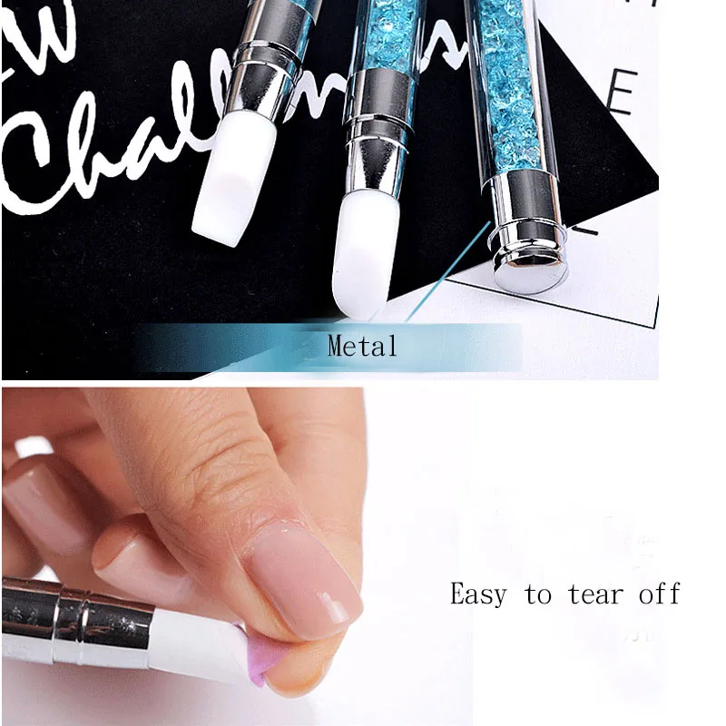 nail brush art