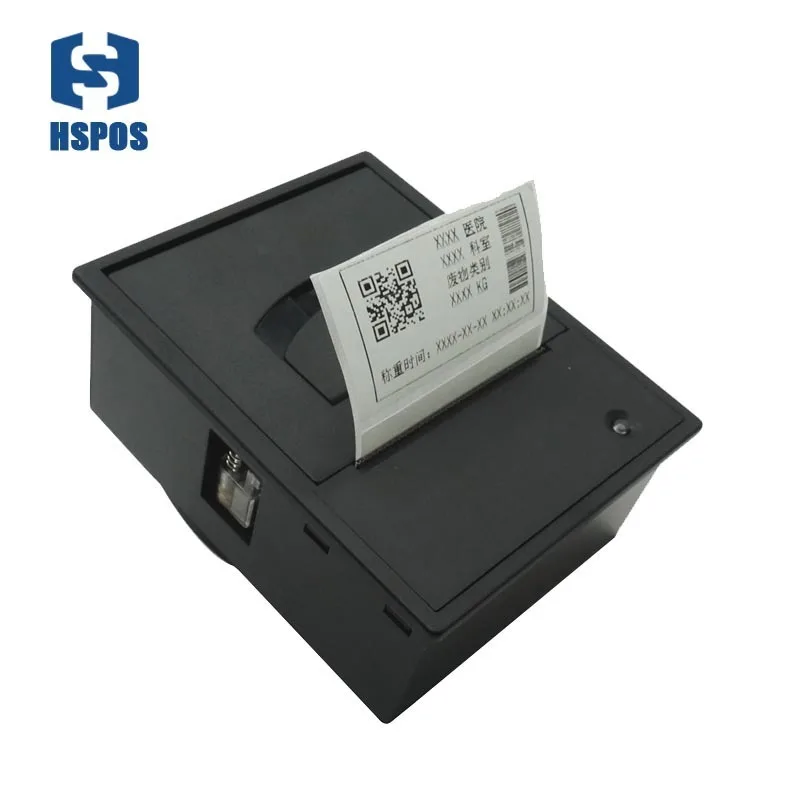 

2 inch embedded thermal label printer TTL or RS232 auto human scale printing machine Optional support Control Lock opening cover