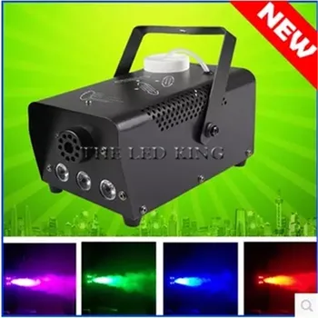 

High Quality Wireless Control LED 500W Smoke Machine/RGB Color LED Fog Machine/Professional Fogger With LED Lights/Smoke Ejector
