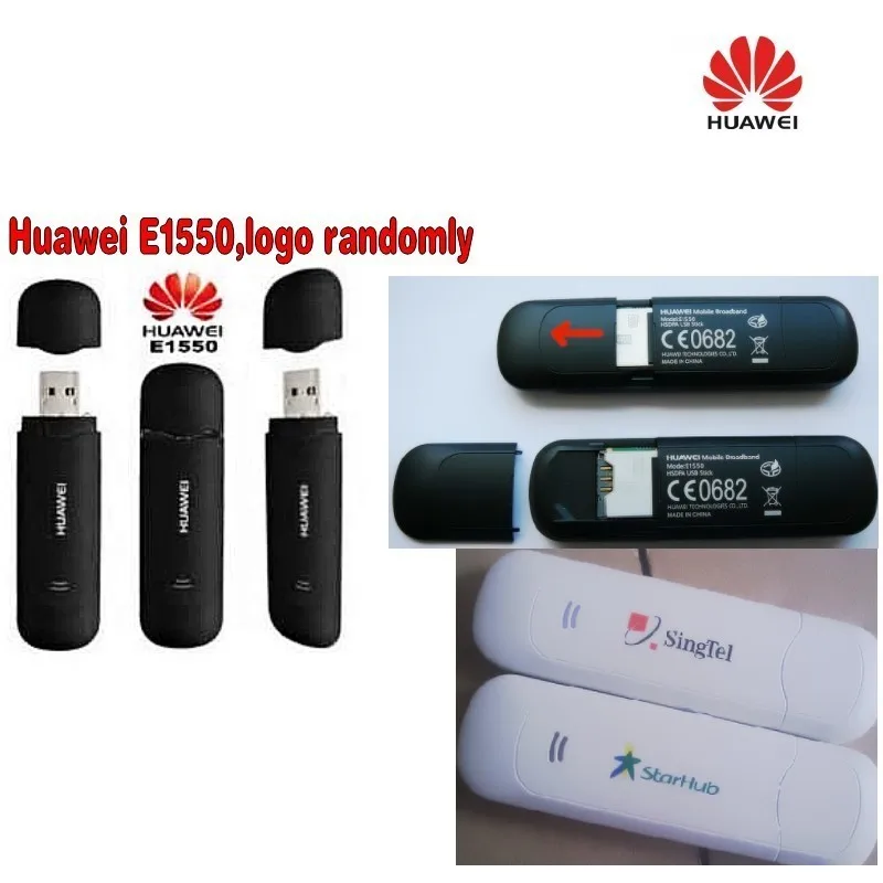 Лот из 10 шт. весь мир рабочих подключен 3 г Huawei E1550 3G беспроводного модема