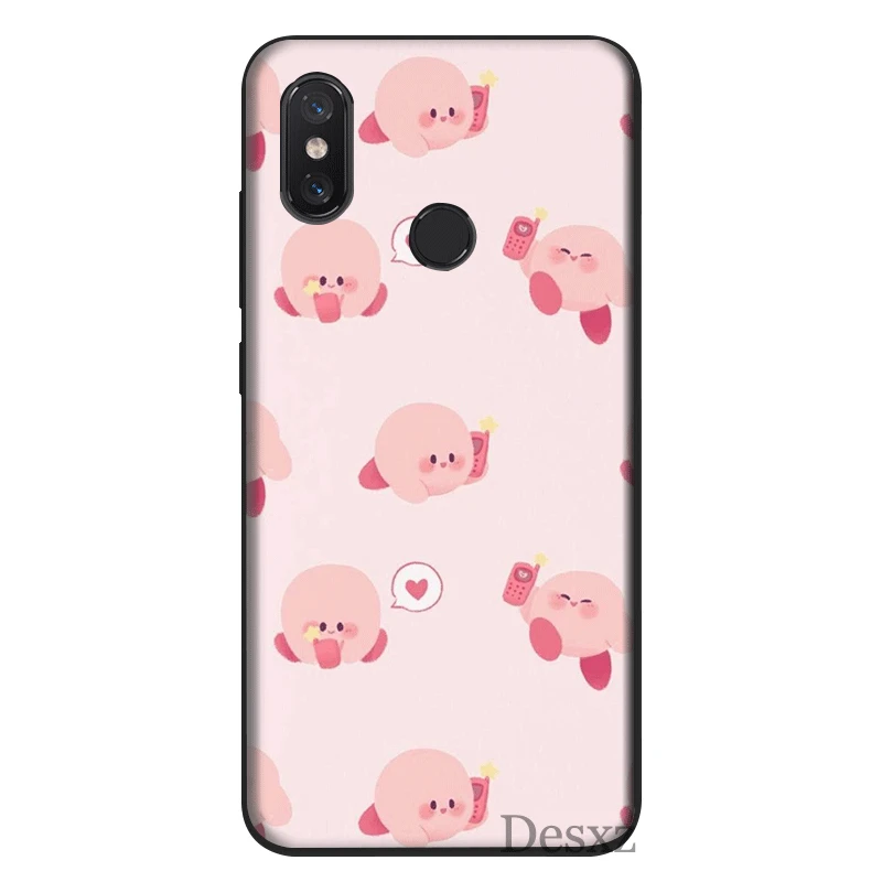 Desxz силиконовый чехол для телефона Xiaomi Mi 6 8 9 10 9t cc9 E SE A1 2 Pro Lite Чехол I Love Kirby