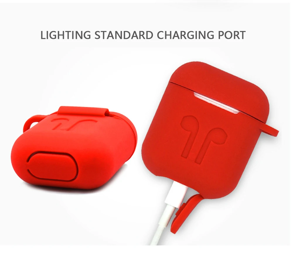 Five-piece Earphone Accessories For Apple Airpods Earbud Case Storage Box Soft Waterproof Silicone Mini Headset Protective Cover (3)
