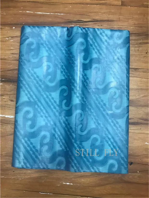 Хлопок вышитые Базен riche getzner для женщин Новая мода из жаккардовой парчи высокого качества 5 ярдов/партия