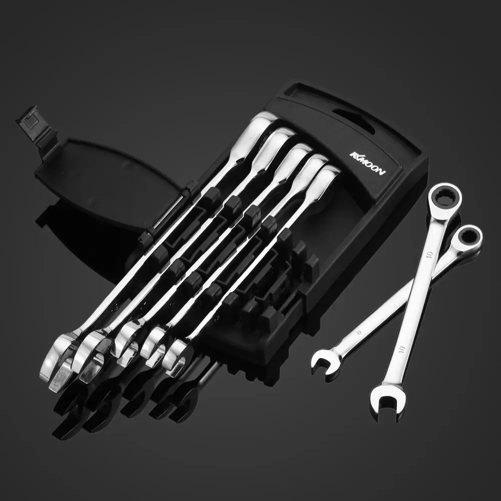 

5/6/7pcs Torque Ratchet Wrench Set multi tool Double-ended Combination torque wrench Ratchet Spanner Car Automotive Repair Tools