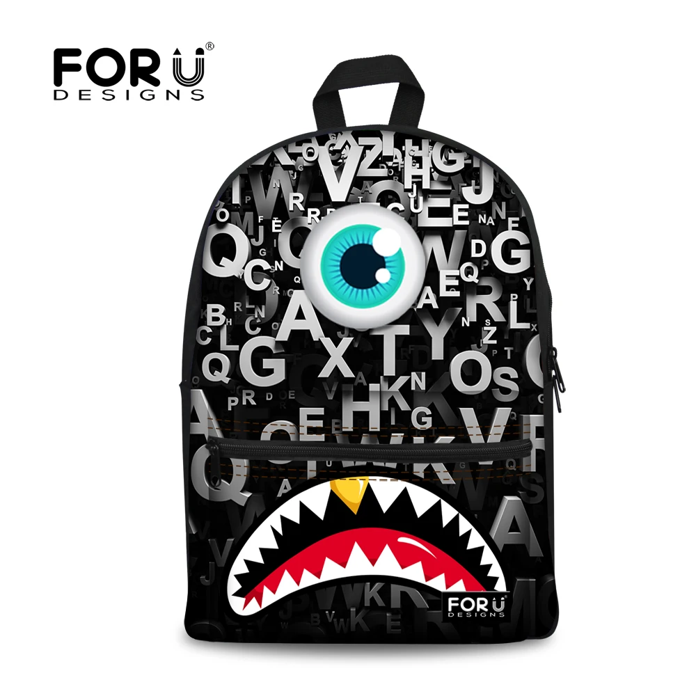 Buy Funny Cartoon Children School Bags 3D Monster