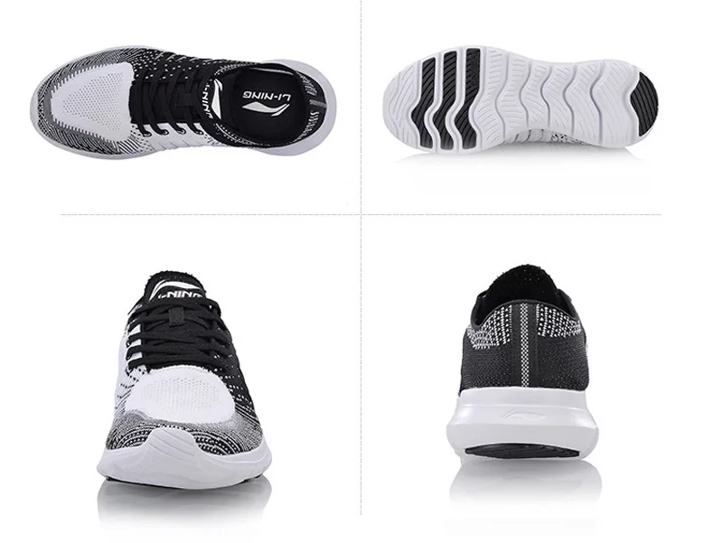 Li-Ning/мужские кроссовки для бега с гибкой подошвой; удобные спортивные кроссовки из моно пряжи; дышащие кроссовки; ARKN007 XYP678