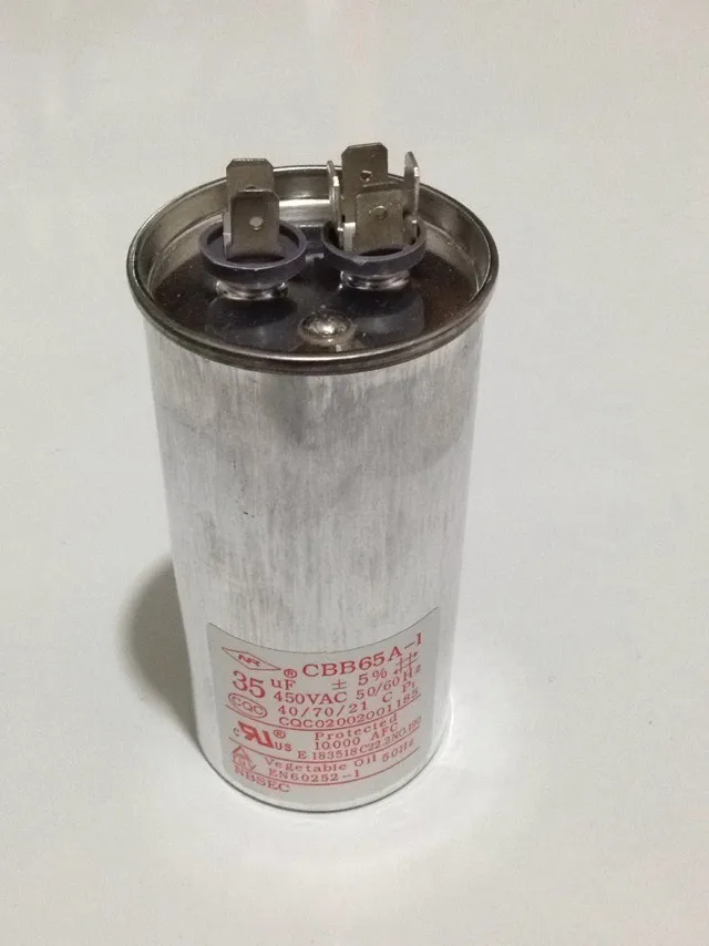 Air conditioning start capacitor 25uf30uf35uf40uf50uf60UF CBB65A 1