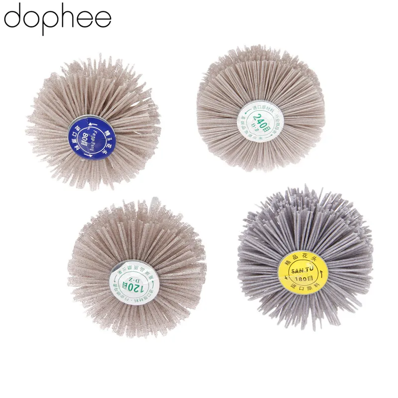 Dophee Dremel аксессуары абразивная нейлоновая колесная щетка полировка шлифовальный
