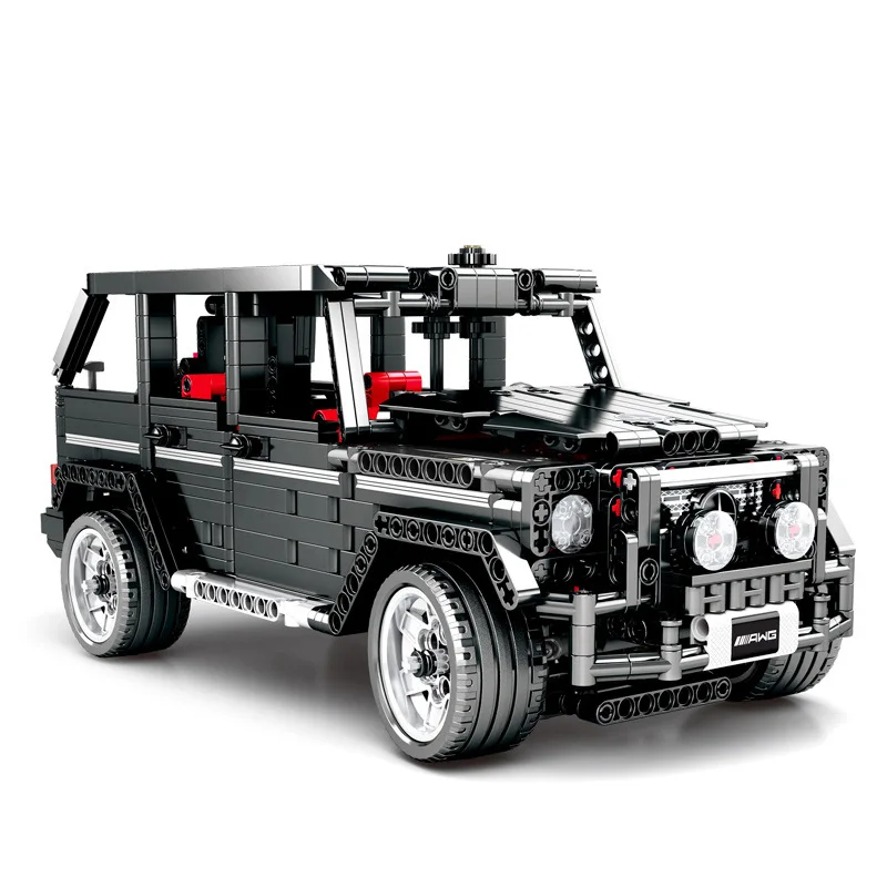 

1343pcs Children's building blocks toy Compatible Legoing city technic Mercedes-Benz Big G Car model Bricks boy birthday gifts