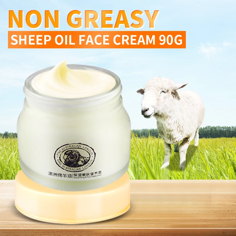 Australia Sheep Oil Lanolin Cream Whitening Anti Aging Anti Wrinkle