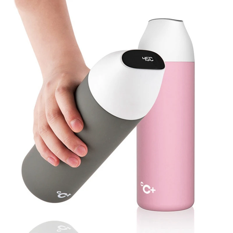 Smart Vacuum Insulation Bottle With 3 Filter Oled Temperature Screen Smart Sensor Cc+ Cup