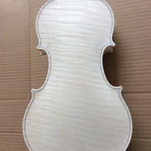 Высший сорт скрипки 4/4 в белом модель Гварнери 1741 без лакировки ручной работы скрипки