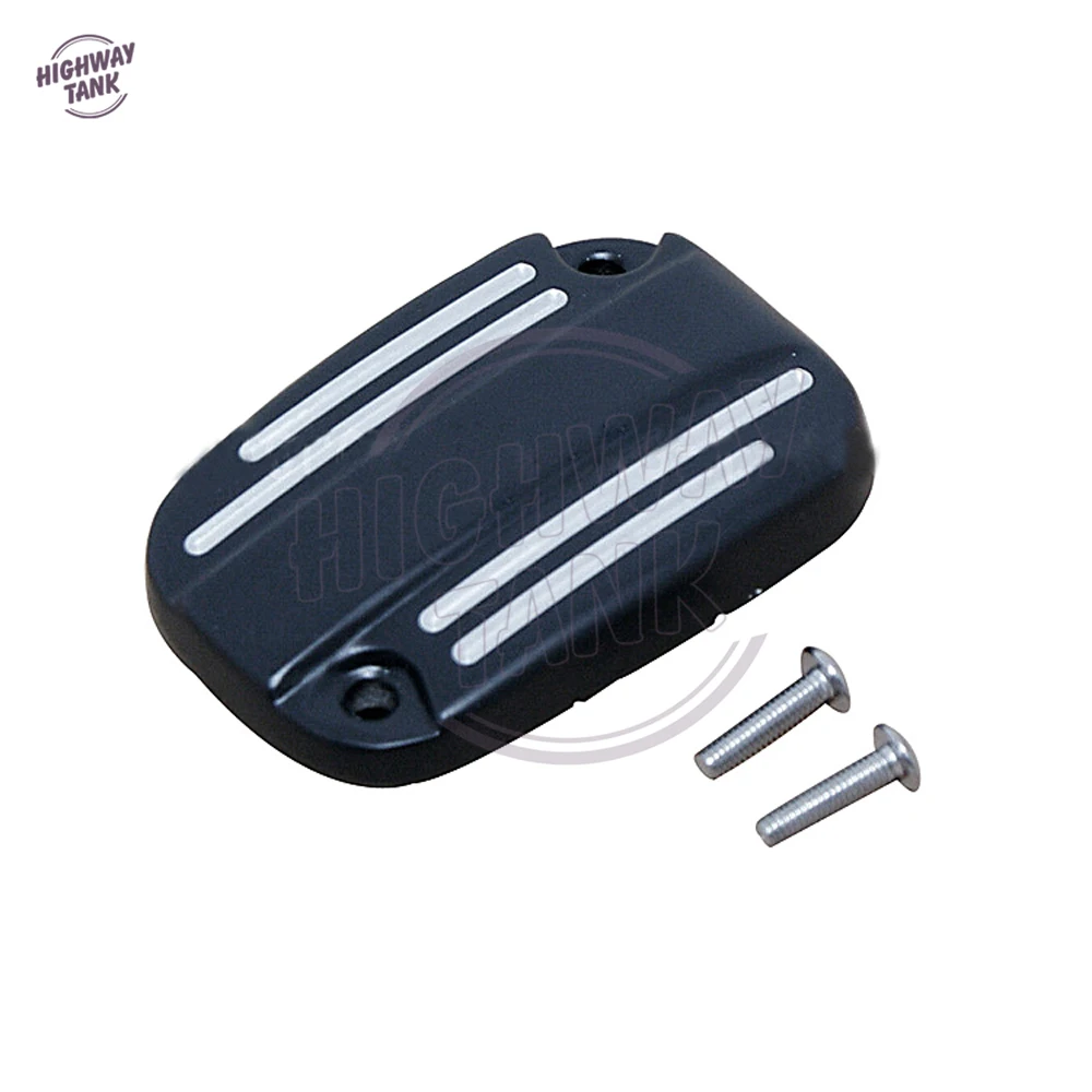 Edge Cut Motorcycle Brake Cylinder Covers Brake Fluid Reservoir Cap case for Harley Davidson