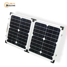 Boguang 40w 18v foldable solar panel 2*20w Portable Solar charger Monocrystalline cell module 10A USB controller 12v battery