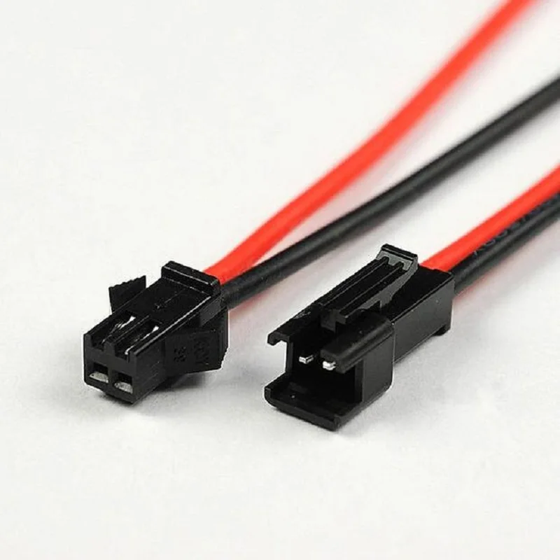led strip Connector 2pin 15cm Wire for Male/female Led Lamp Driver