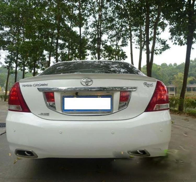 Задний спойлер Osmrk ABS для toyota crown 2010 2012 неокрашенный|rear spoiler|spoiler for toyotarear lip spoiler |