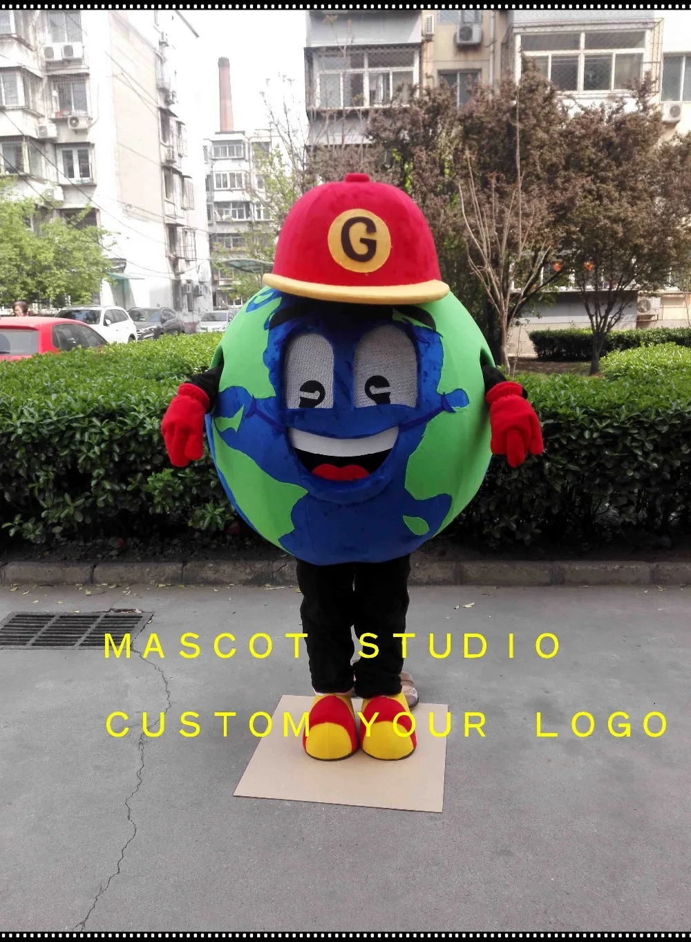 

globe mascot costume earth custom fancy costume anime cosplay kit mascotte theme fancy dress carnival costume 401519