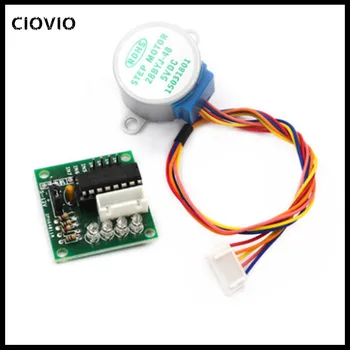 

5pcs ULN2003 28BYJ-48 5V Reduction Step Motor Gear Stepper Motor 4 Phase Step Motor for arduino 5pcs Motor +5pcs Board