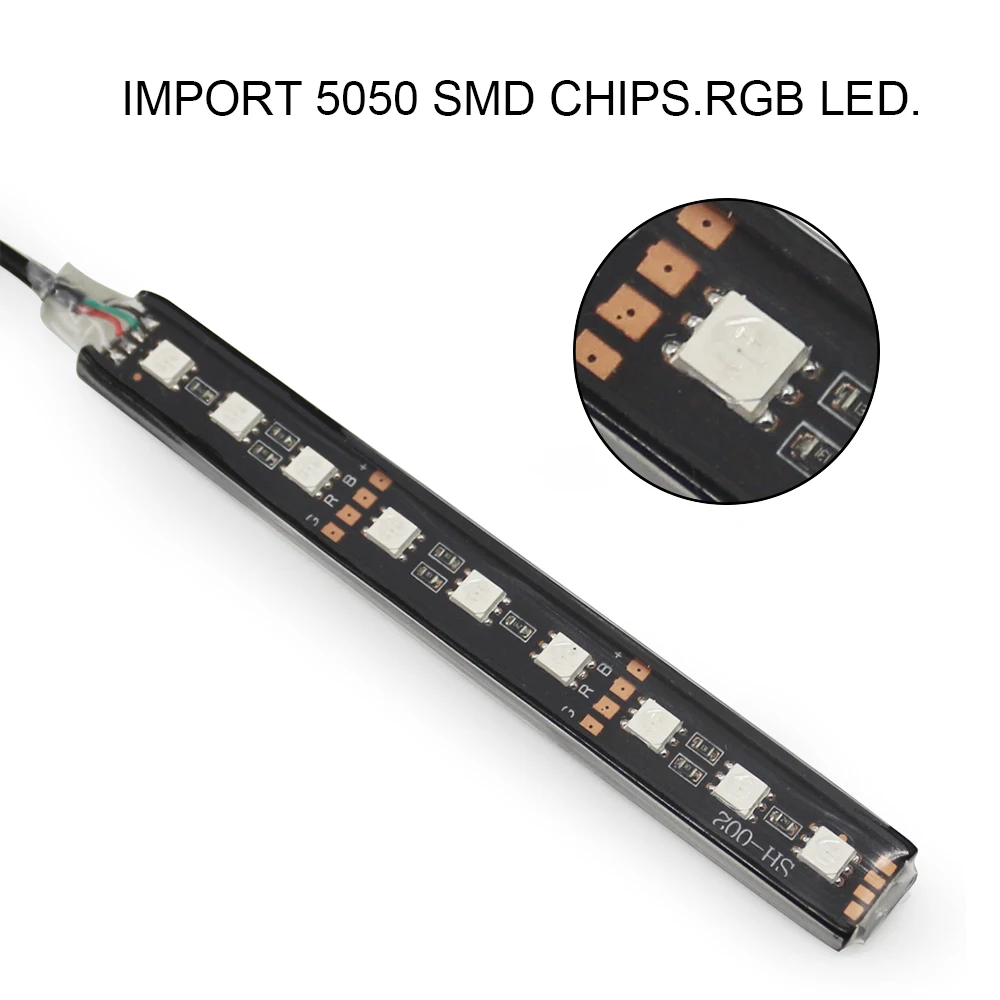 Car Interior LED Decorative Light Bar Ambient Foot Lamp With Cigarette Lighter For Volkswagen Opel Volvo Skoda Auto Accessorie Car Interior LED Decorative Light Bar Ambient Foot Lamp With Cigarette Lighter For Volkswagen Opel Volvo Skoda Auto Accessorie