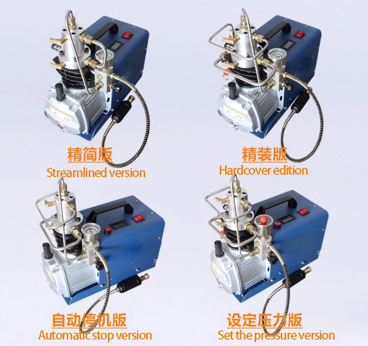 Издание в твердой обложке Электрический высокого давления PCP винтовка воздушный насос 0-30Mpa 40л/мин 1.8квт водяное охлаждение воздушный компрессор акваланга