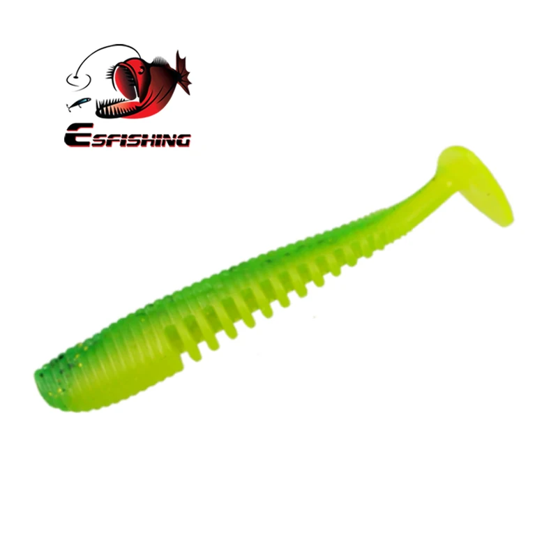 ESFISHING Мягкая приманка FLK Minnow 40 мм 12 шт Leurre Souple фидер рыболовная для форели Crankbait