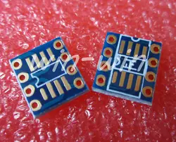 10 шт. SOP8/TSSOP8 к DIP8 коммутационная панель SMD к DIP-адаптер для AD797 OPA627