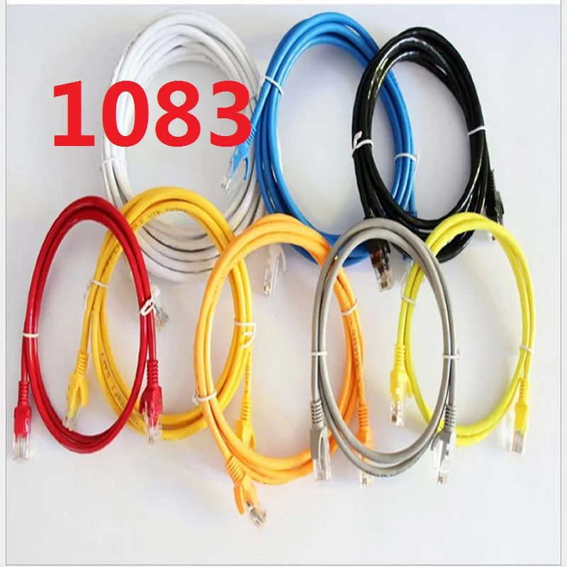 

1083 CAT5 Flat UTP Ethernet cable Network Cable Patch LAN