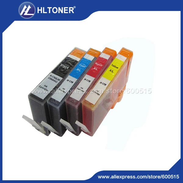 

4pcs Compatible ink cartridge 178XL for Deskjet 3070A 3520 Officejet 4620 C309a B209a B210a 5520 5521 6510 6512 6515 6520 6521