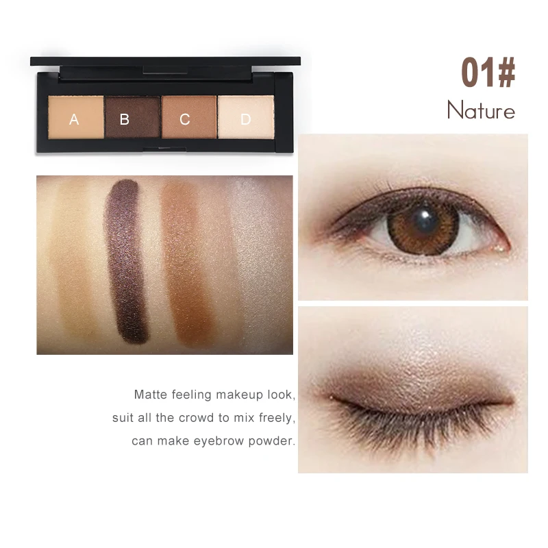 HENLICS Unlimited Color Palette Eyeshadow For Women Smokey Eye Shadow Makeup Beauty (1)