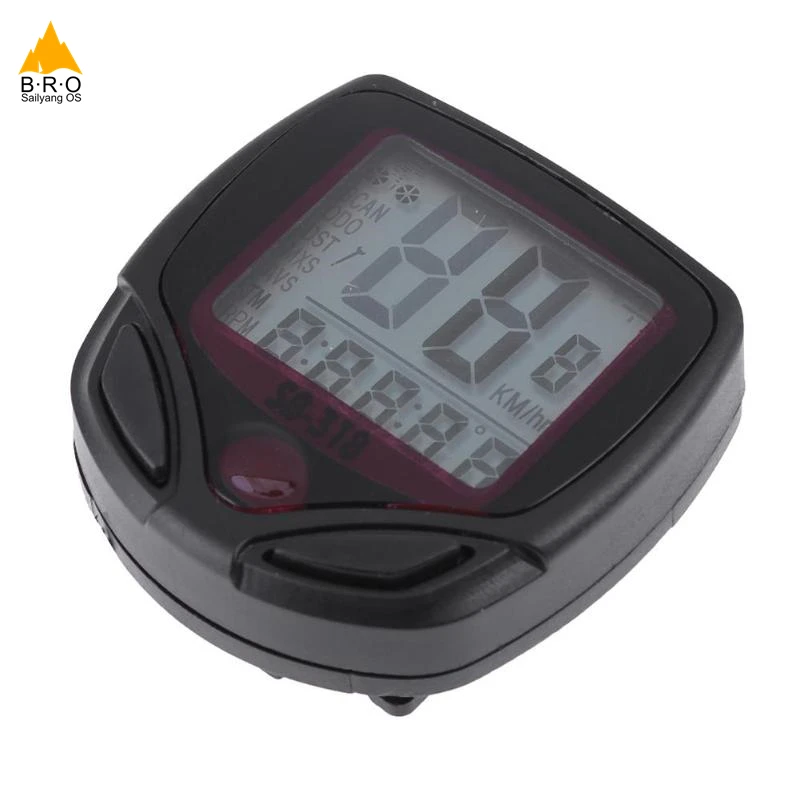 

Waterproof Digital LCD Computer Cycle Bicycle Bike Speedometer Odometer