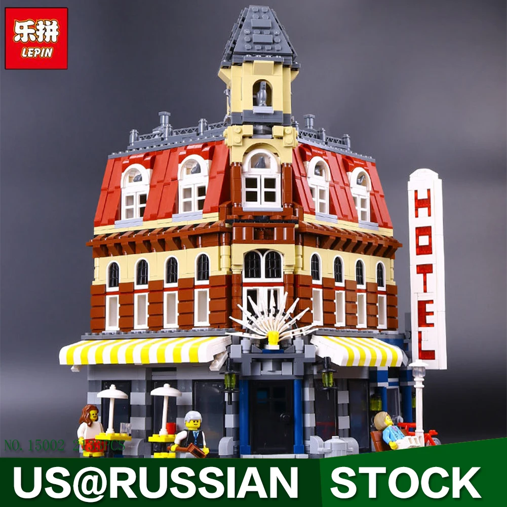 

lepin 15002 Creators Cafe Corner Model Building Kits Blocks Kid Toy Gift 2133Pcs Bricks