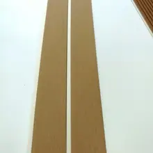 12,5 метров синтетическое тиковое дерево лодка морской водонепроницаемый ПВХ 50*5 мм настил пола с белыми полосками