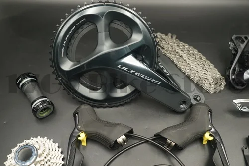 Shimano Ultegra Di2 R8070 Groupset Гидравлический дисковый тормоз-плоское Крепление-2x11-скорость, R8000