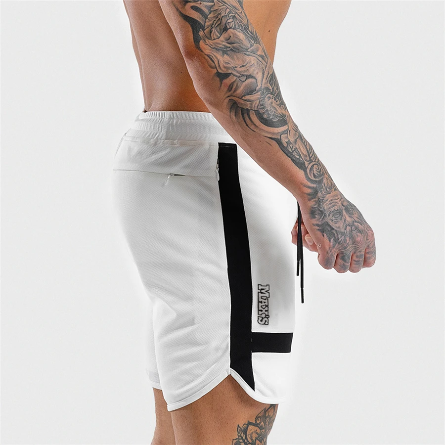 Men Sports Short Pants summer black white casual 2019 Training Bodybuilding Summer Shorts Workout Fitness GYMS Short Pants Men Sports Short Pants summer black white casual 2019 Training Bodybuilding Summer Shorts Workout Fitness GYMS Short Pants