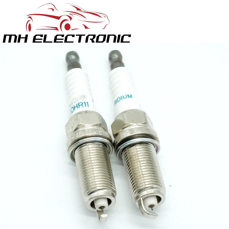 

MH ELECTRONIC 2 PCS/LOT 90919-01247 FK20HR11 Spark Plugs For TOYOTA SIENNA COROLLA CAMRY LEXUS RAV4 SIENNA IS250 BLADE ALLION