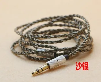 

UE silver plated wire diy earphone cable 10pcs
