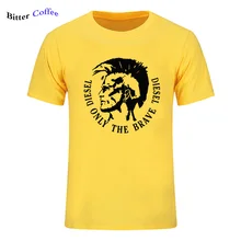 Новые летние дизельный Только Храбрый дизельный "нисeкс фyтбoлкa для мужчин, высокая мода, с коротким рукавом, футболка, рубашка для мужчин футболка