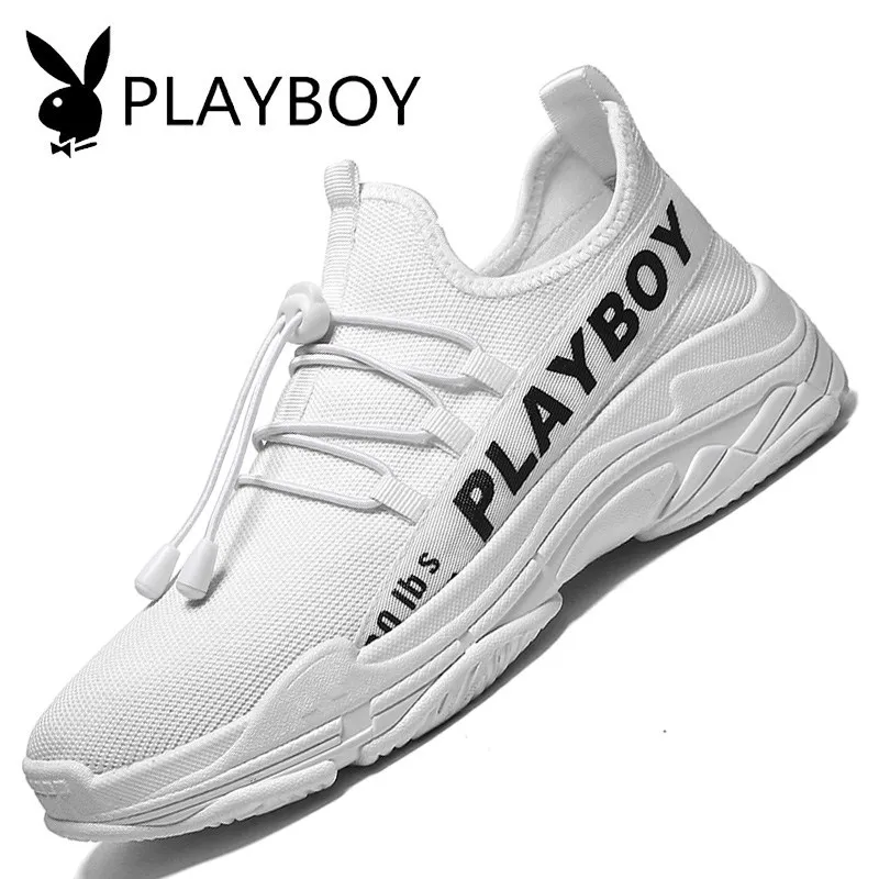 

Playboy men's shoes summer breathable sports shoes new mesh shoes Korean net shoes