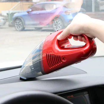 

Portable Strong Power Handheld Vacuum Cleaner Wet & Dry Vacuum Sucker Secure Battery Bagless 80W Car Home Vacuum Cleaner New