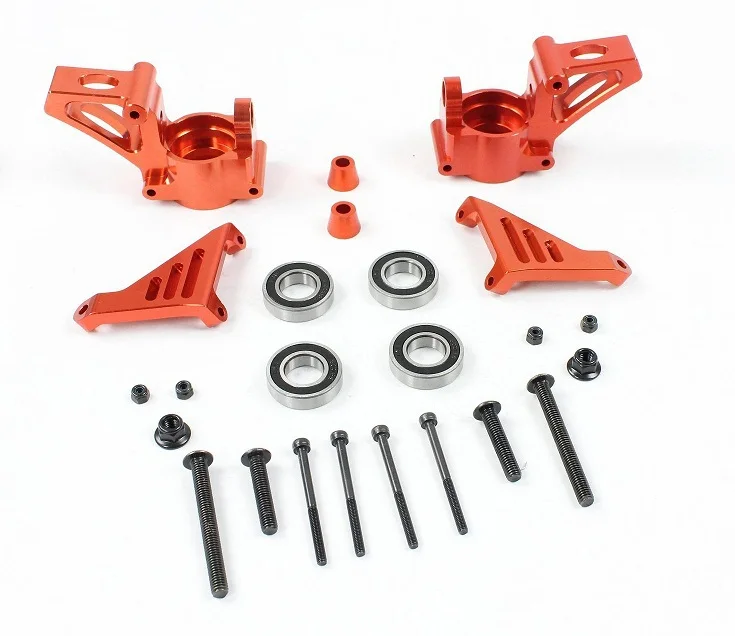 CNC Aluminum Front Wheel Hub and Steering Kits Fits HPI Baja, Rovan Baja and King motor Baja (except T2000).