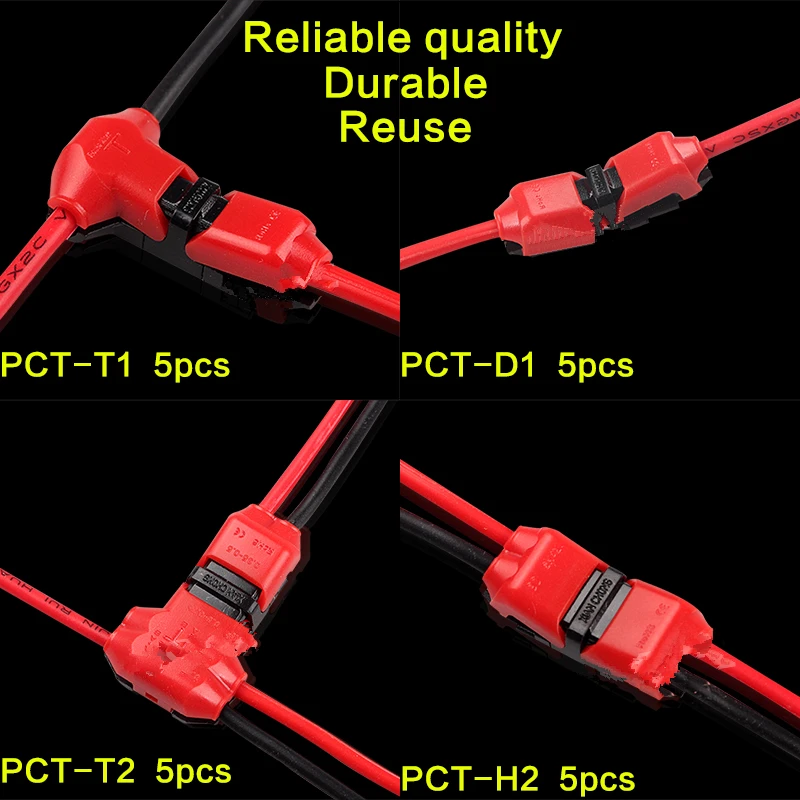 20PCS Combination DC/AC 300v 10a18 24awg Easy Fit no welding no screws